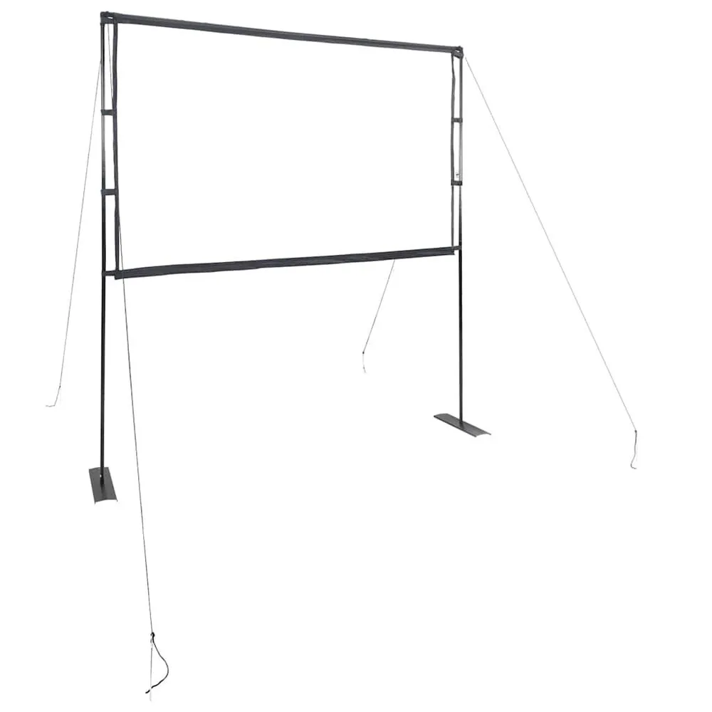 vidaXL Écran de projection avec supports 90 pouces 16:9